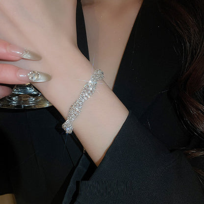 Glamour Diamond Necklace Set - Fashionnsio