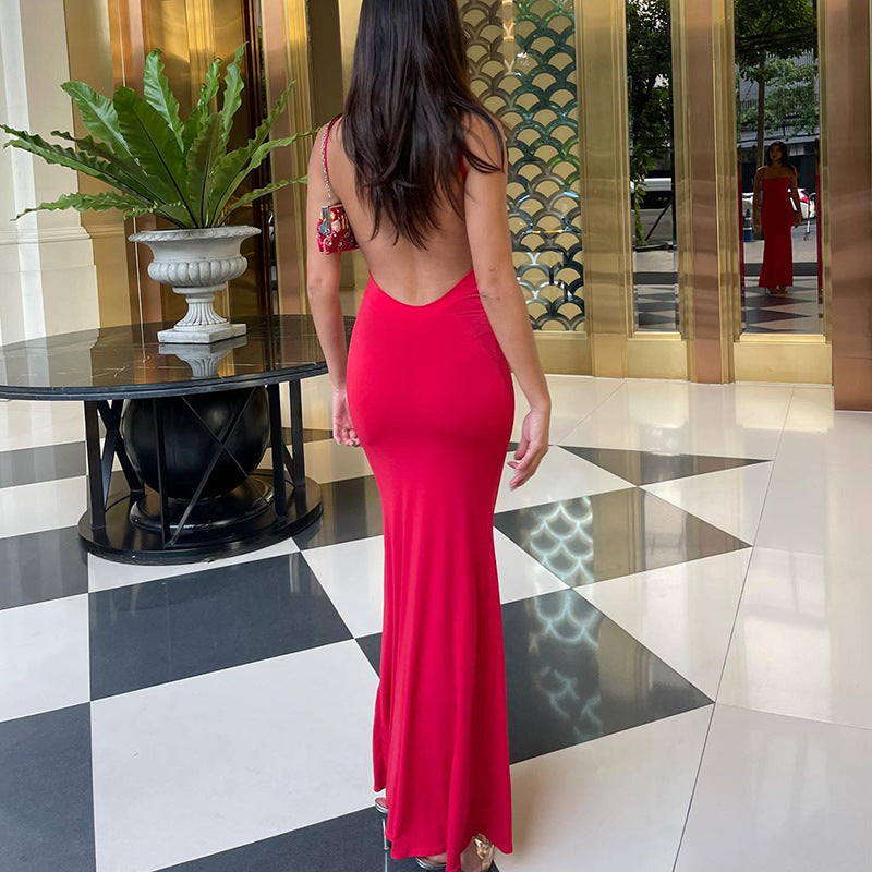 Skims Bodycon Backless Dress