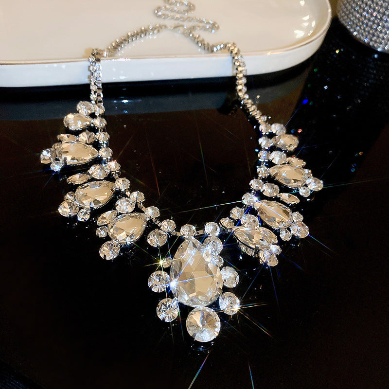 Aurora Statement Rhinestone Necklace