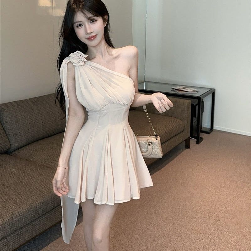 Floral Off Shoulder Mini Dress - Fashionnsio