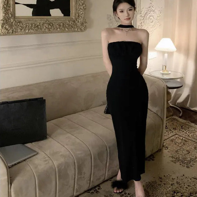 Back Bow Bodycon Dress