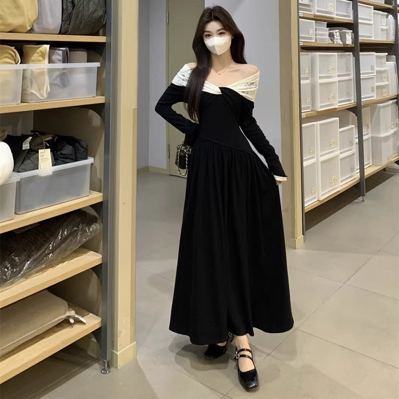 Lace Knot Maxi Dress - Fashionnsio