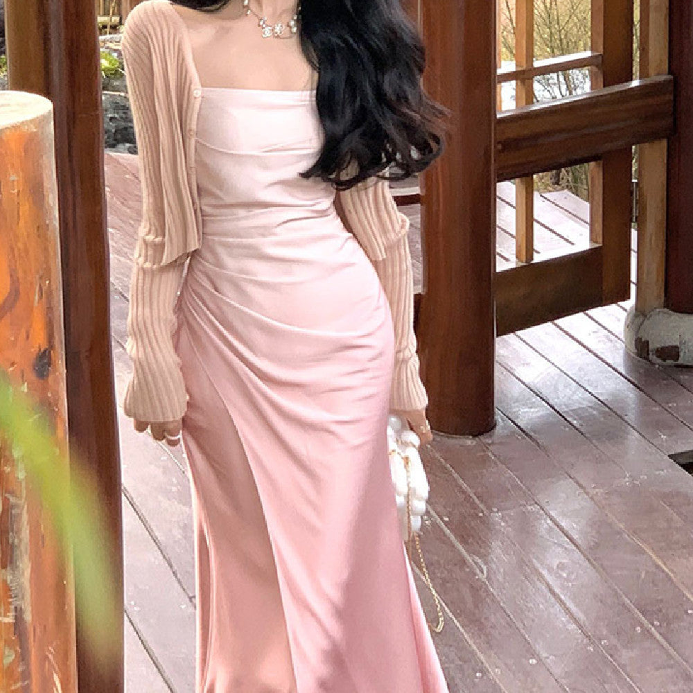 Sweet Gradient Long Dress