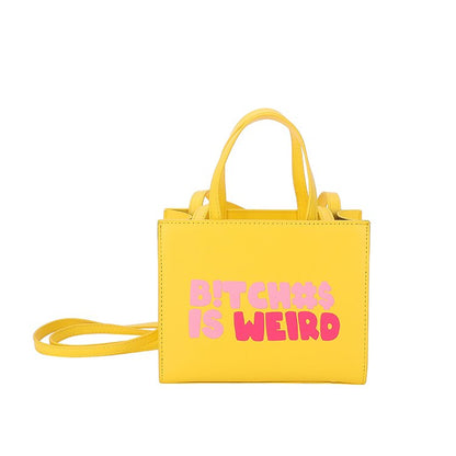 Letter Stylish Tote Bags