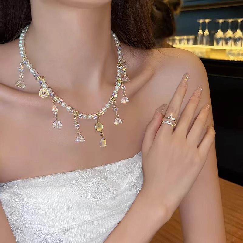 Secret Garden Pearl Necklace