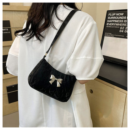 Bowknot Chain Shoulder Bags fashionnsio