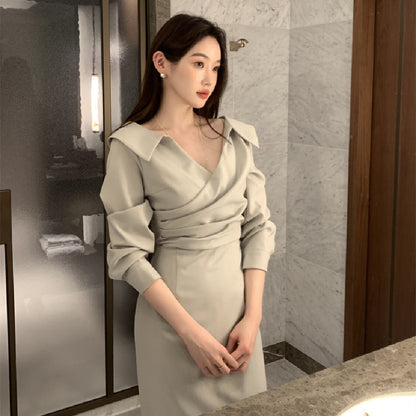 Korean Collar Dress