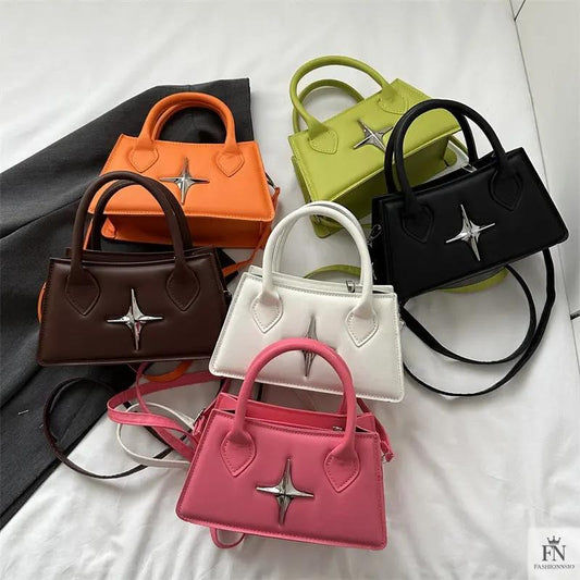 Metal Star Handbags/Crossbody Bags - Fashionnsio