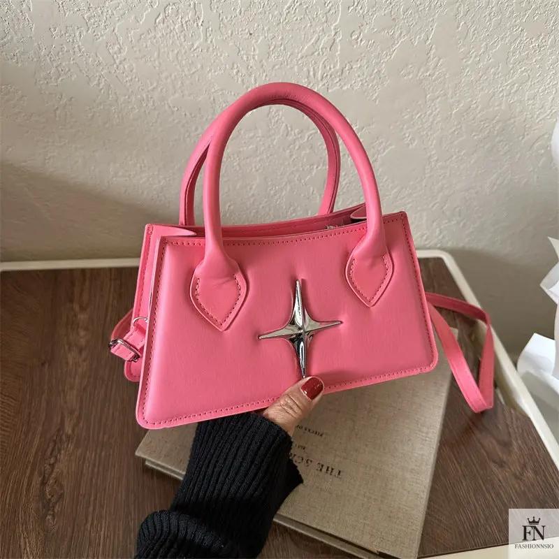 Metal Star Handbags/Crossbody Bags - Fashionnsio