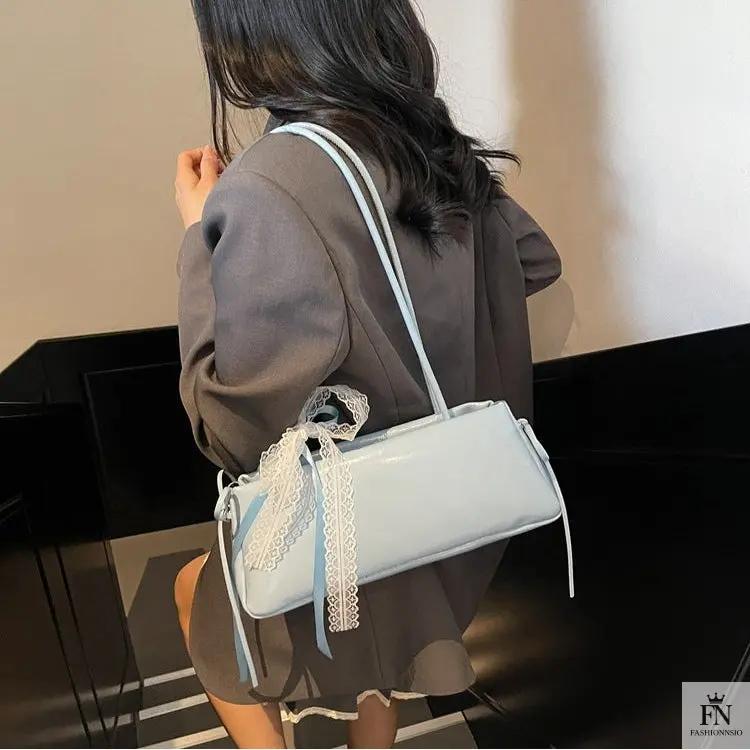 Ballet Bows Shoulder Bags - Fashionnsio