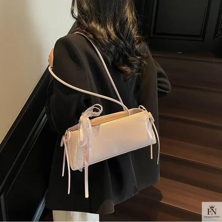 Ballet Bows Shoulder Bags - Fashionnsio