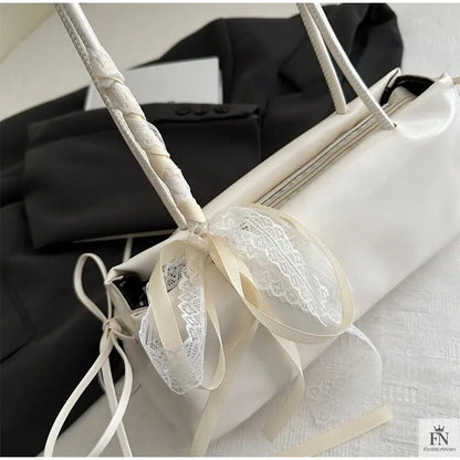 Ballet Bows Shoulder Bags - Fashionnsio
