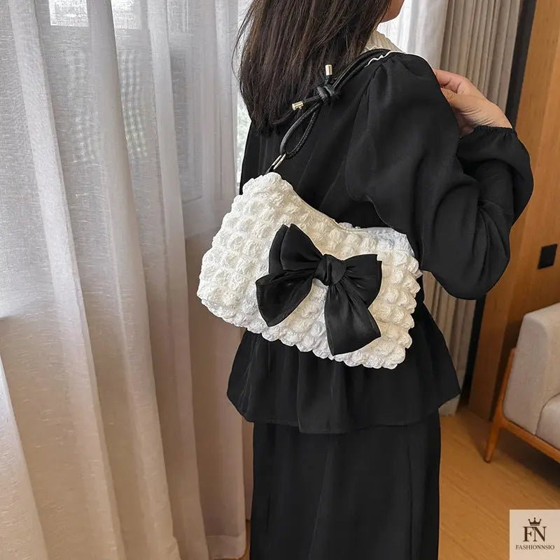 Lovely Bow Knots Shoulder Bags - Bow Bag - Fashionnsio