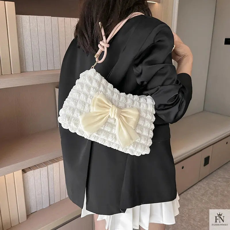 Lovely Bow Knots Shoulder Bags - Bow Bag - Fashionnsio