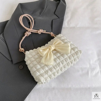 Lovely Bow Knots Shoulder Bags - Bow Bag - Fashionnsio