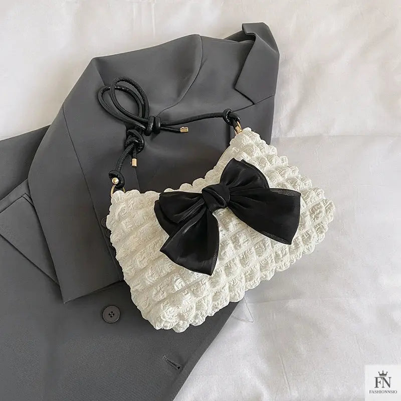 Lovely Bow Knots Shoulder Bags - Bow Bag - Fashionnsio