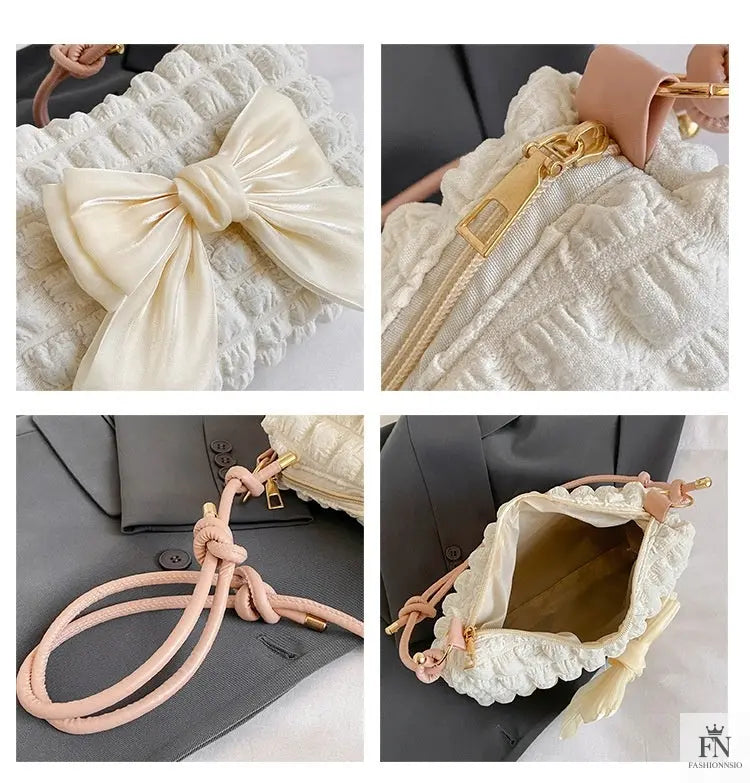 Lovely Bow Knots Shoulder Bags - Bow Bag - Fashionnsio