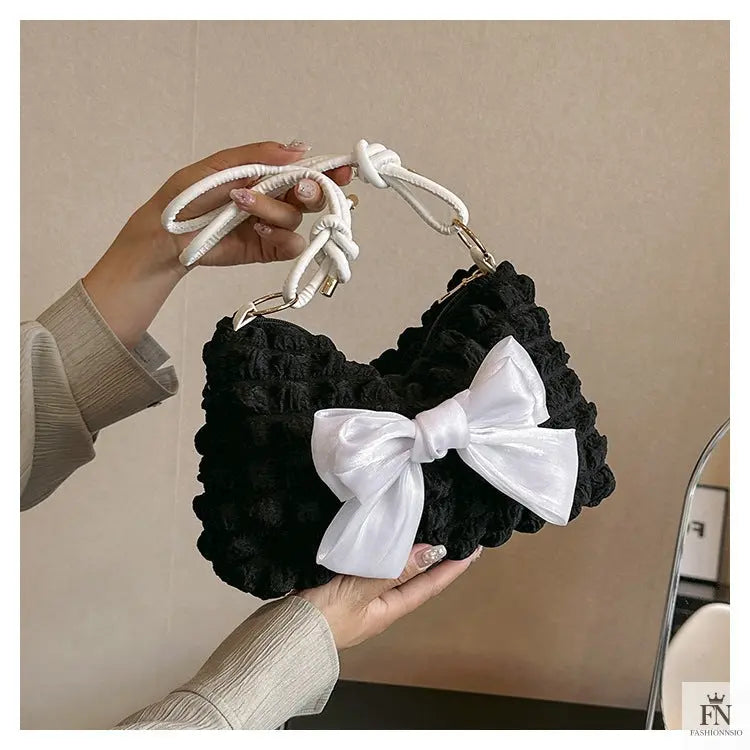 Lovely Bow Knots Shoulder Bags - Bow Bag - Fashionnsio
