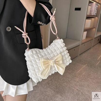 Lovely Bow Knots Shoulder Bags - Bow Bag - Fashionnsio