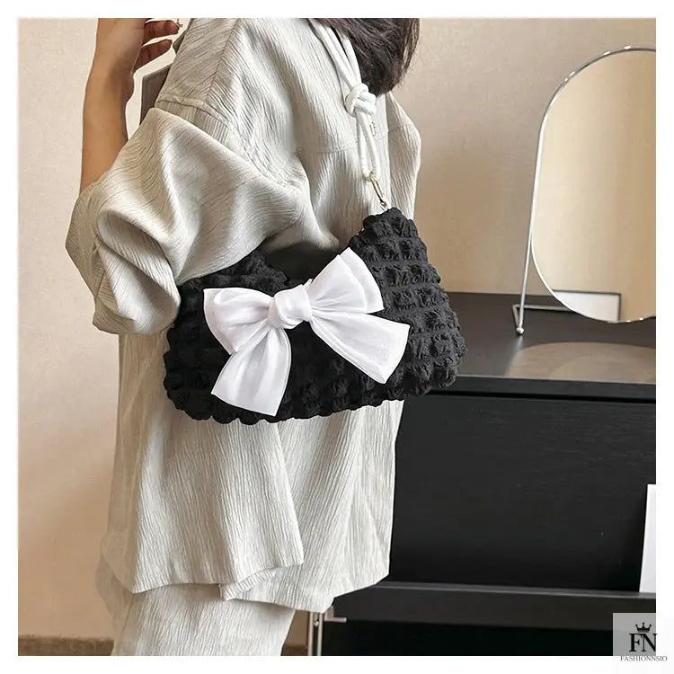 Lovely Bow Knots Shoulder Bags - Bow Bag - Fashionnsio