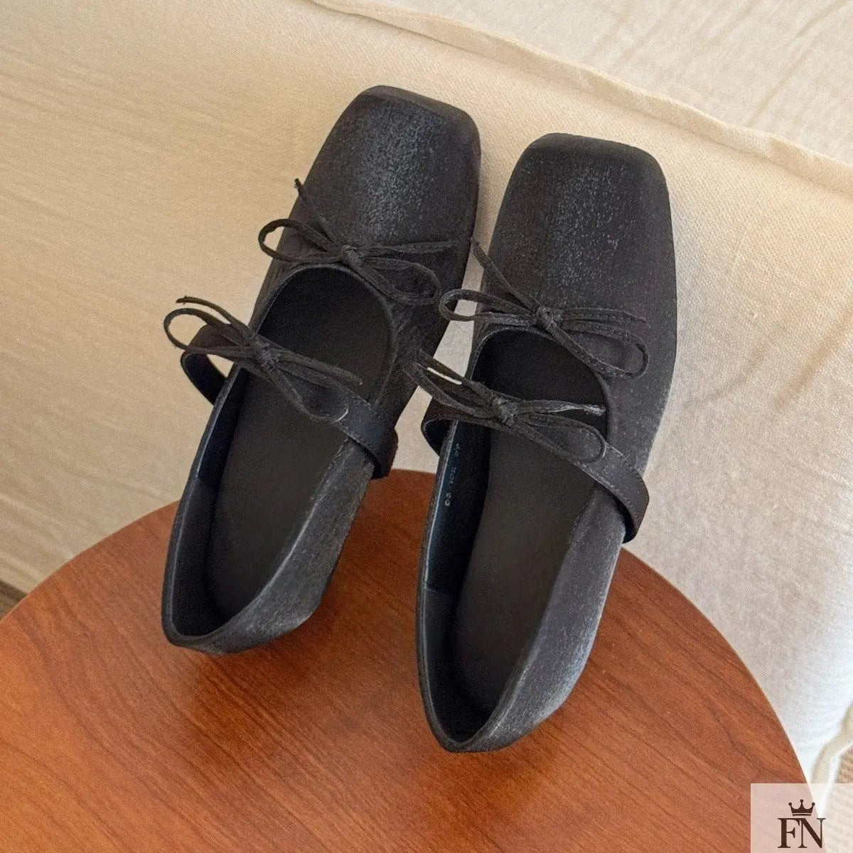 Princess Ballet Bow Flats - Fashionnsio