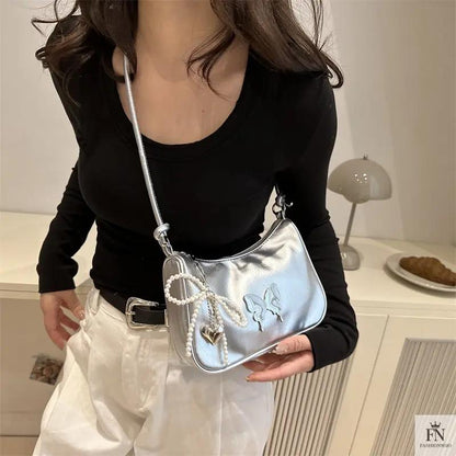 Butterfly Knot Shoulder Bags - Fashionnsio