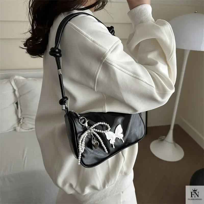Butterfly Knot Shoulder Bags - Fashionnsio