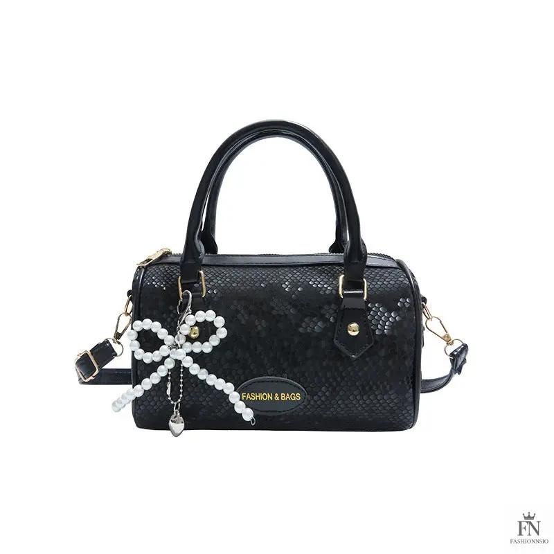 Pearl Bow Pillow Handbags - Fashionnsio