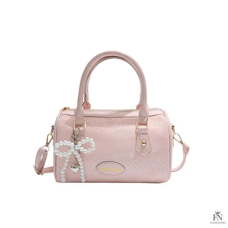 Pearl Bow Pillow Handbags - Fashionnsio
