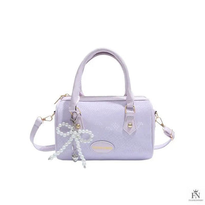 Pearl Bow Pillow Handbags - Fashionnsio
