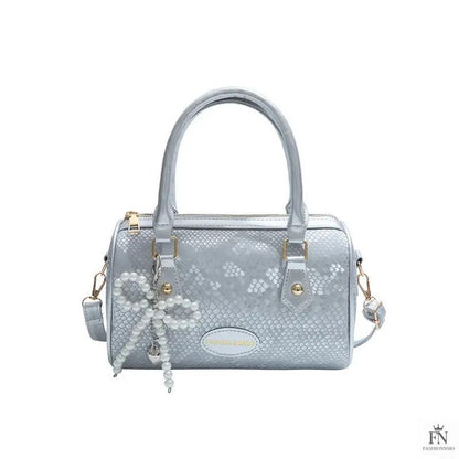 Pearl Bow Pillow Handbags - Fashionnsio