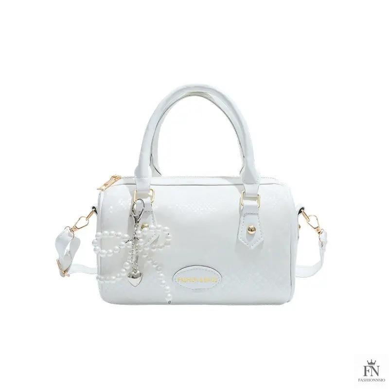 Pearl Bow Pillow Handbags - Fashionnsio