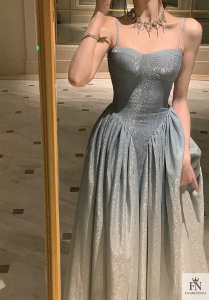 Cinderella Gradient Gown Dress