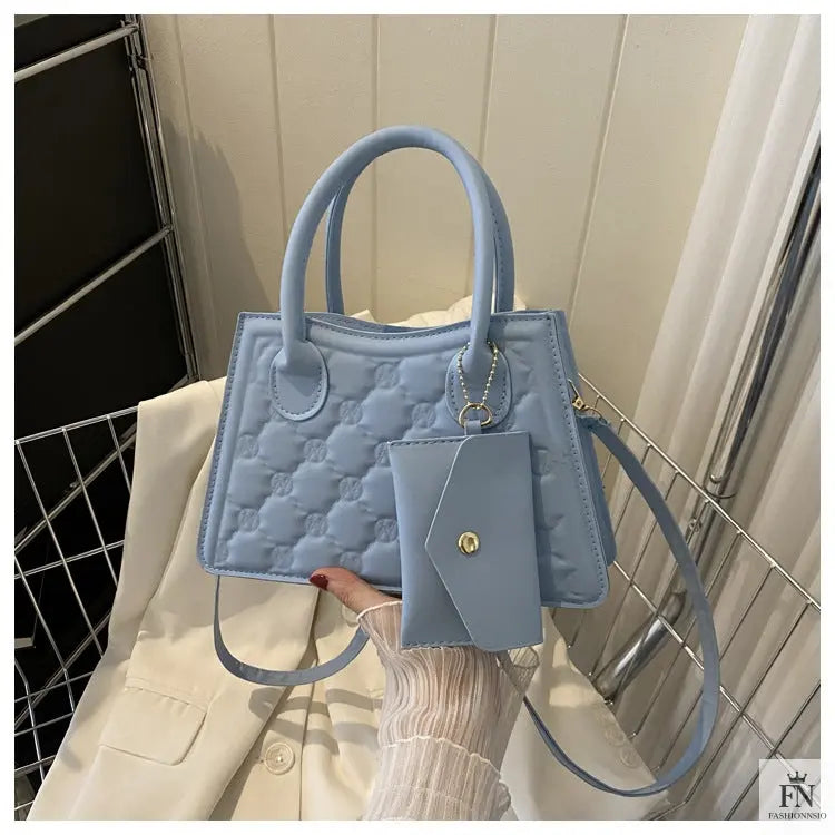 Embossed Flower Handbags/Crossbody Bags - Fashionnsio