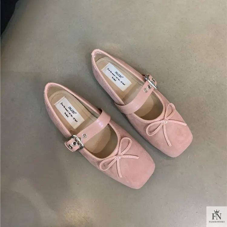 Fairy Bow Ballet Flats - Fashionnsio