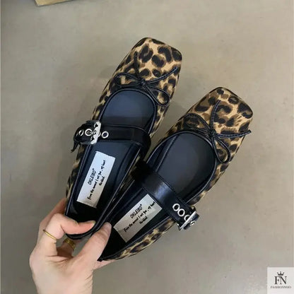 Fairy Bow Ballet Flats - Fashionnsio