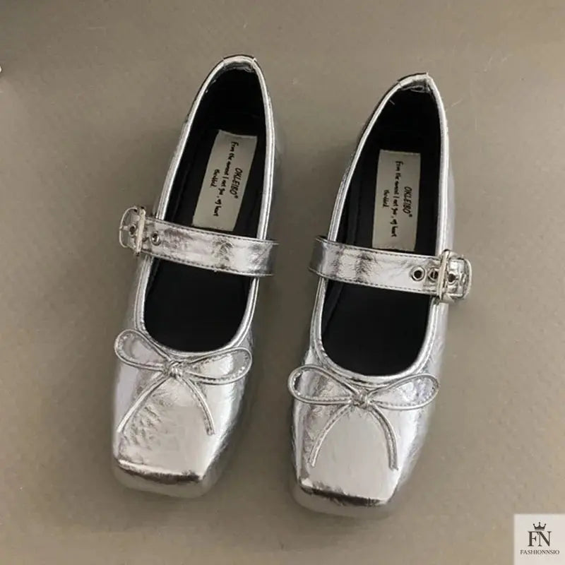 Fairy Bow Ballet Flats - Fashionnsio