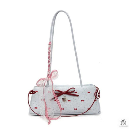Y2K Bows Shoulder Bags - Fashionnsio