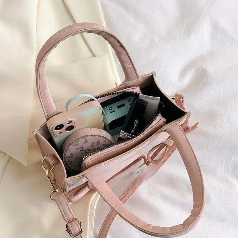 Multi Bow Fashionable Handbags