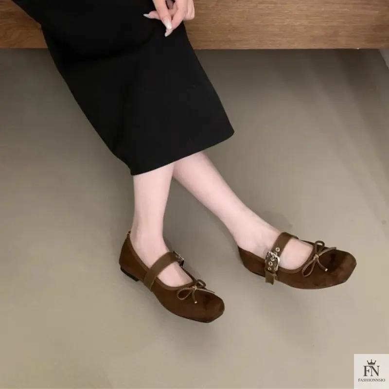 Fairy Bow Ballet Flats - Fashionnsio