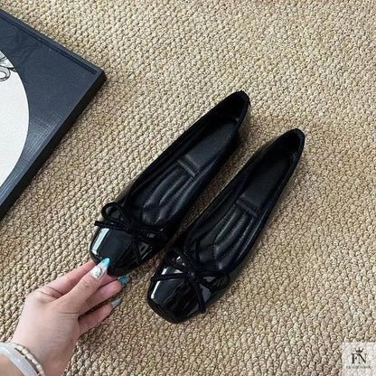 French Bowknot Ballet Flats - Fashionnsio