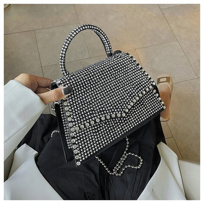 Rhinestone Beaded Handbags fashionnsio