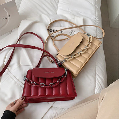 Chic Pleated Handbags/Sling Bags