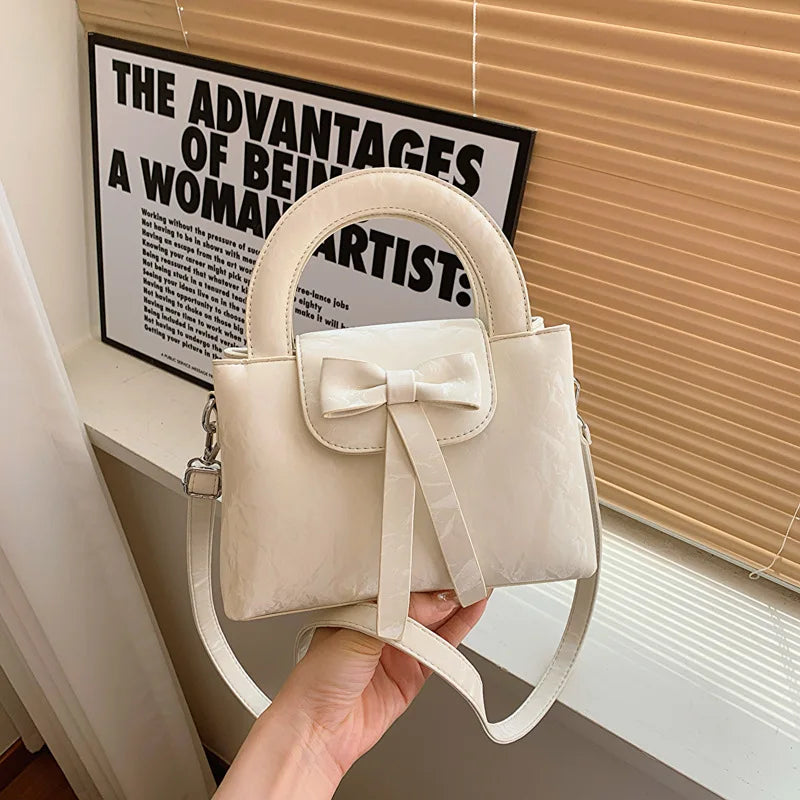 Korean Bowknot Square Handbags