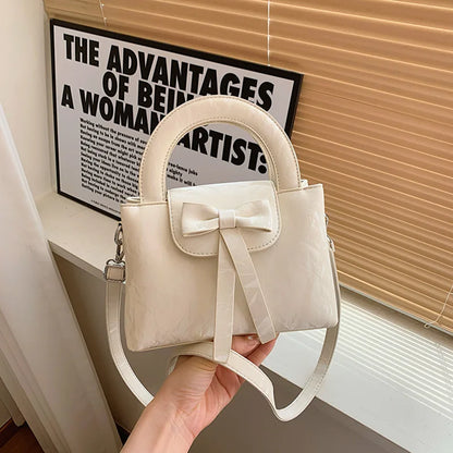 Korean Bowknot Square Handbags