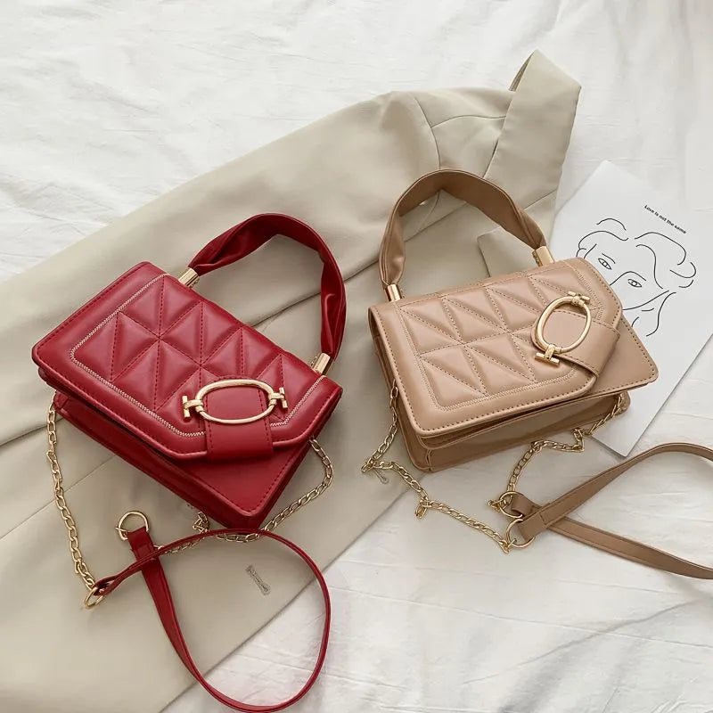 Quilted Flap Handbags/Sling Bags