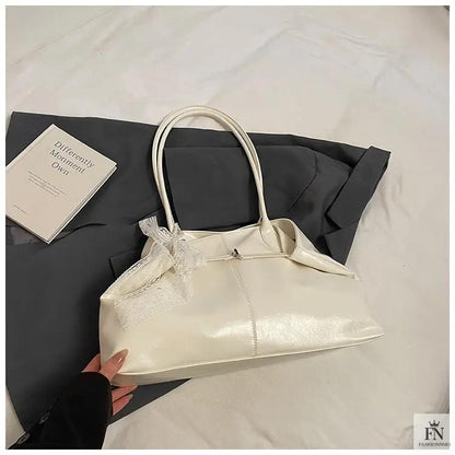 Lace Bow Large Tote Bags - Fashionnsio