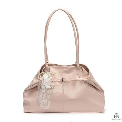Lace Bow Large Tote Bags - Fashionnsio