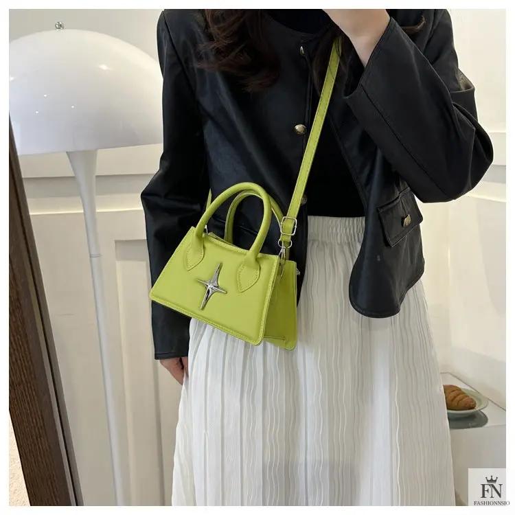 Metal Star Handbags/Crossbody Bags - Fashionnsio