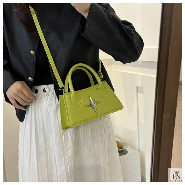 Metal Star Handbags/Crossbody Bags - Fashionnsio